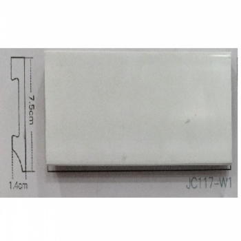 ZOC.PVC REVIN C/RECTO JC117 8CMX2.40MT