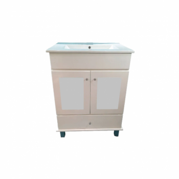 18-MUEBLE BAÑO M603 2P VID+1C BLANCO
