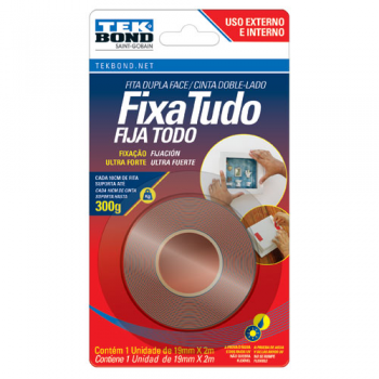 TEKBOND CINTA DOB.FAZ ACRIL.19MMX1.5MT
