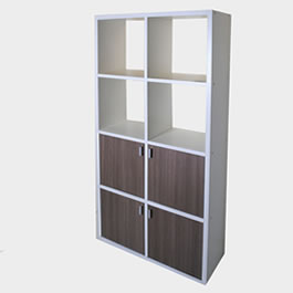 18-MODULO DOBLE 4 DIVIS 4 PUERTAS