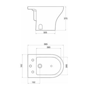 26-L.VENETO BTA1J B/BIDET 1AG FVA