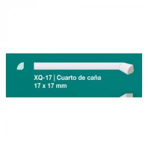 CUARTACAÑA PVC 17X17X2.40MT BLANCO