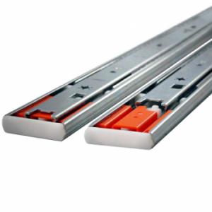 CORRED TELESCO(45MM) PUSH OPEN 400MM BRZ-2240-N NEGRO