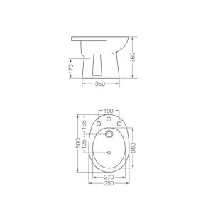 26-L.ANDINA BEA3 B/BIDET 3AG FVA