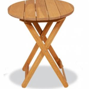 MESA PLEGABLE CIRCULAR 90CM EUCA