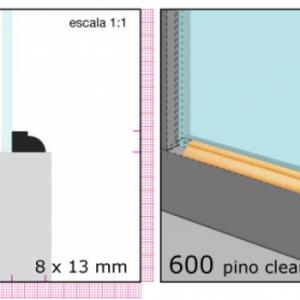 04-CLEAR CONTRAVIDRIO 1/2X3/4 N600