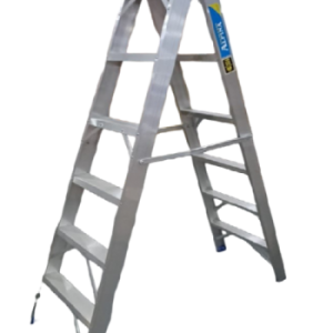 ESCALERA ALUM X6 ESCALONES REFORZADA DOBLE