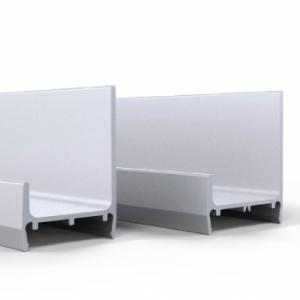 PERFIL ALUM.3MT MINI J 18MM(TUH-501)BRONZEN