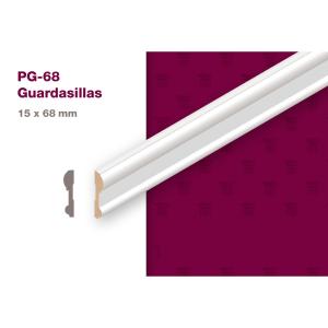 GUARDASILLA MDF PREPINTADO 15X68X2.75MTS. PG-68